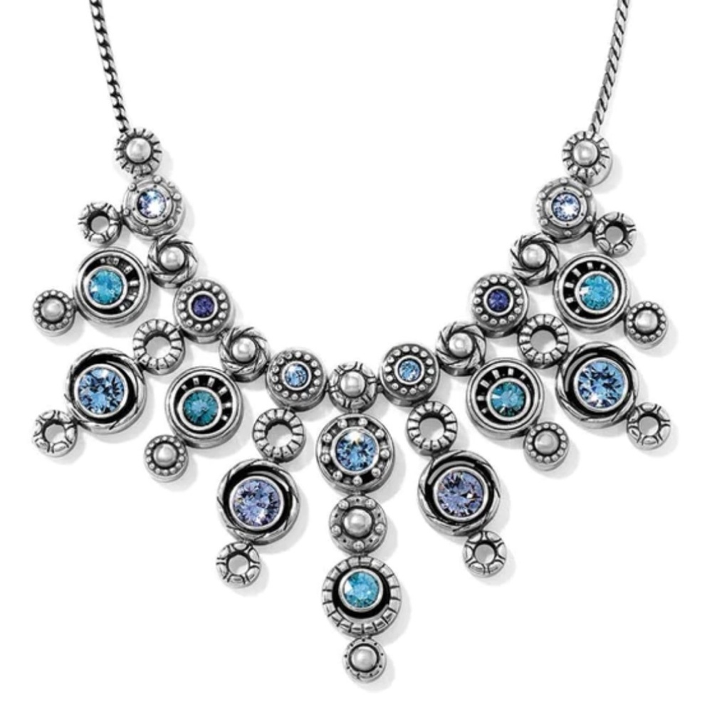 BRIGHTON HALO COLLAR NECKLACE NEW NWT STUNNING STATEMENT -RETAIL $98